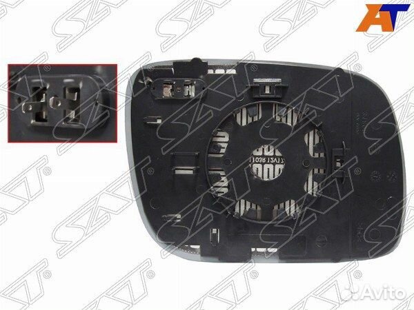 Полотно зеркала VW touareg 03-10