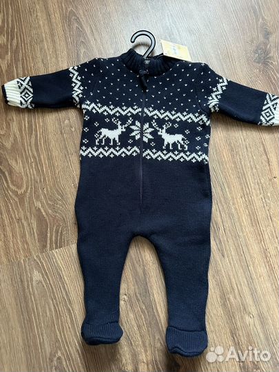 Шерстяной комбинезон