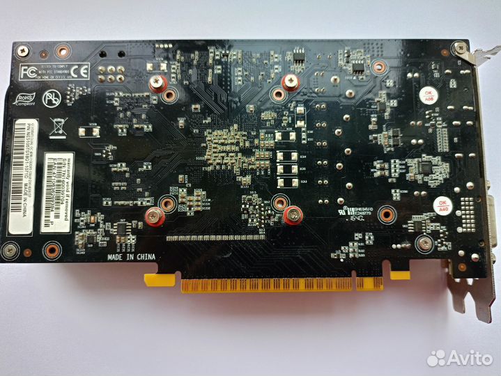 Видеокарта Palit GeForce 1050 Ti dual 4GB OC
