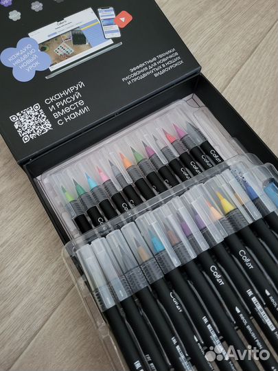 Акварельные маркеры collart