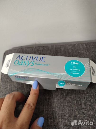 Линзы контактные acuvue oasys 1 day