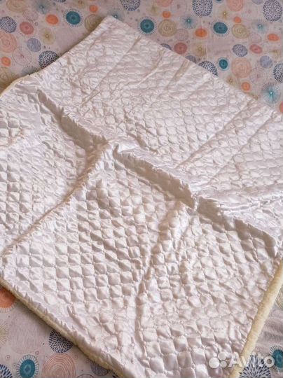 Конверт одеялко на выписку из роддома овчины