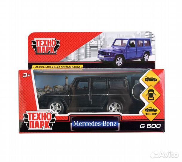 Технопарк Машина металл Mersedes-Benz G-Class 12см 267174