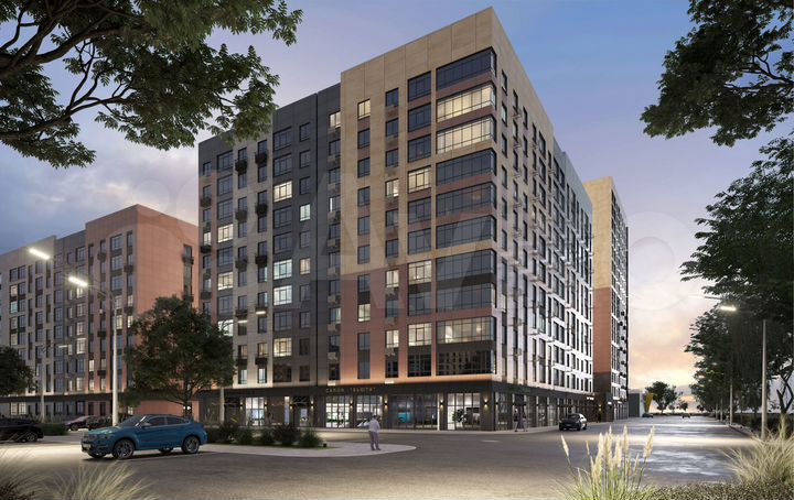 1-к. квартира, 37 м², 2/9 эт.