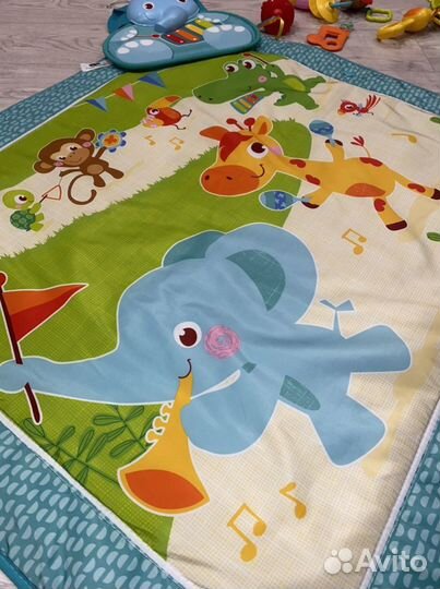 Развивающий музыкальный коврик tiny love