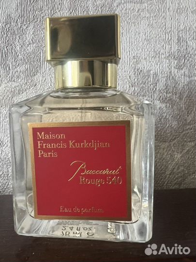 Духи Баккарат