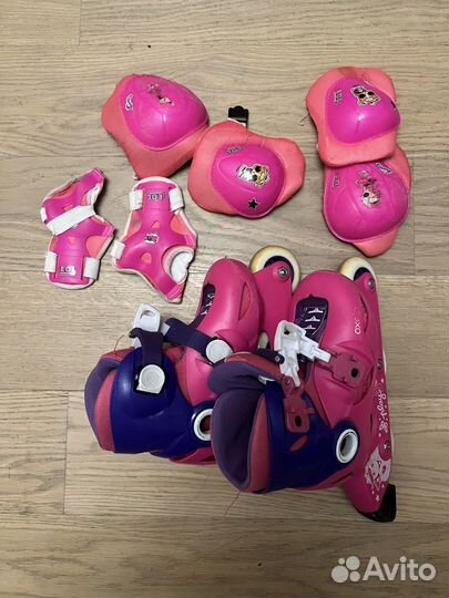 Роликовые коньки детские 26-28