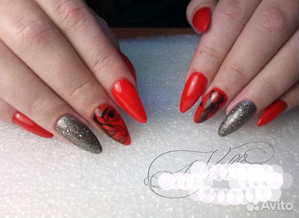 Наращивание Моделирование ногтей Педикюр