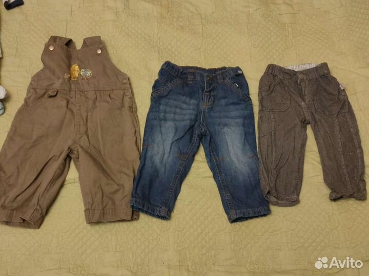 Пакет вещей на осень до 74см