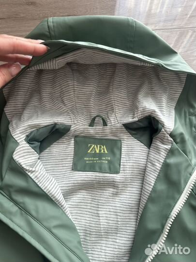 Zara ветровка дождевик детский