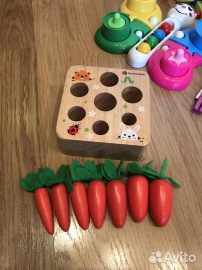 Игрушки пакетом для детей от 1 года