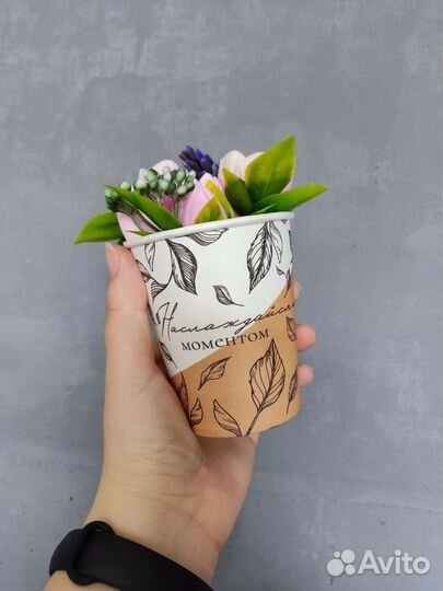 Букет из мыла