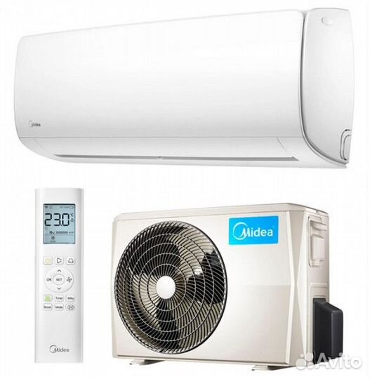 Кондиционер Midea msag1-18HRN1-I до 55 кв.м