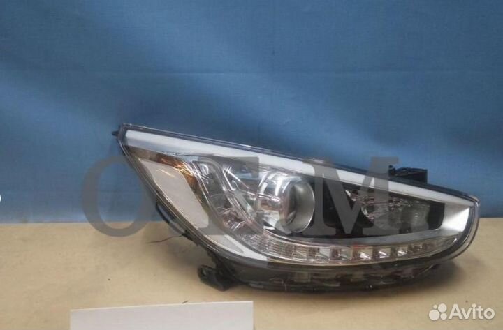 Фара правая hyundai solaris 10-14 линзованная нов