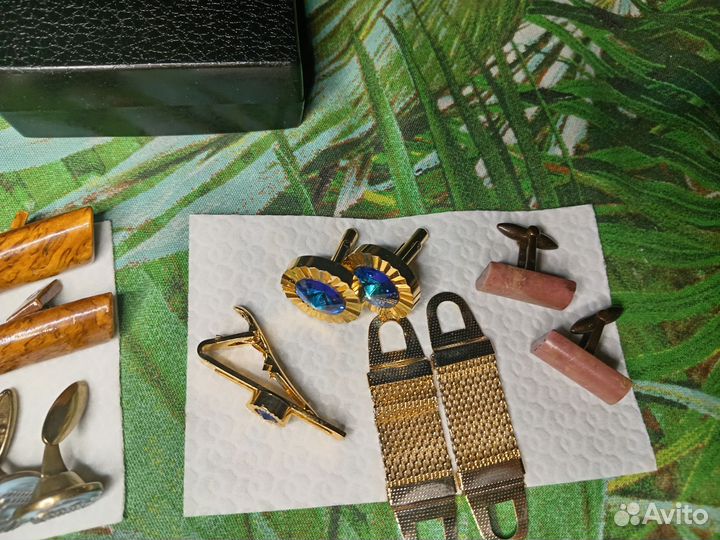 Запонки и зажим для галстука СССР