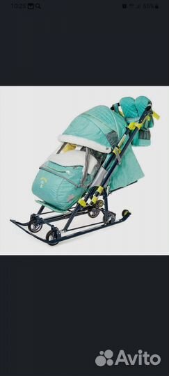 Санки-коляска ника 7-3