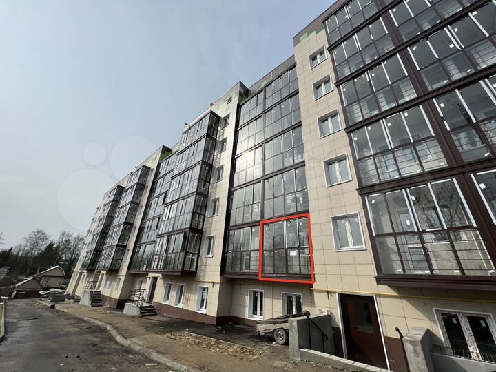 2-к. квартира, 57,1 м², 1/5 эт.