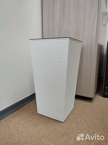 Кашпо горшок напольный пластик