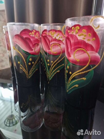 Стаканы, 6 шт