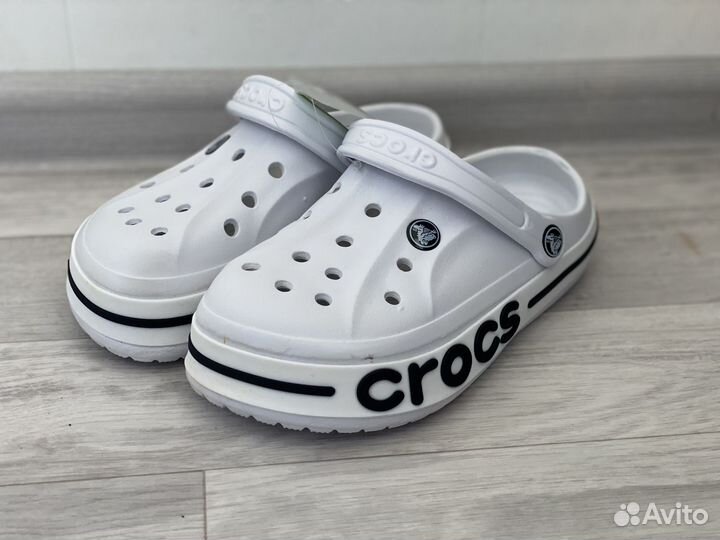 Сабо Crocs белые новые