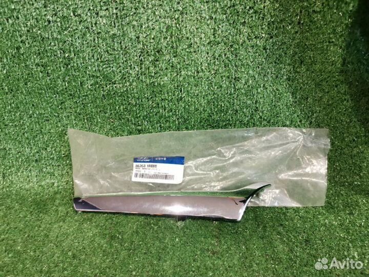 Накладка решетки радиатора правая Hyundai Solaris