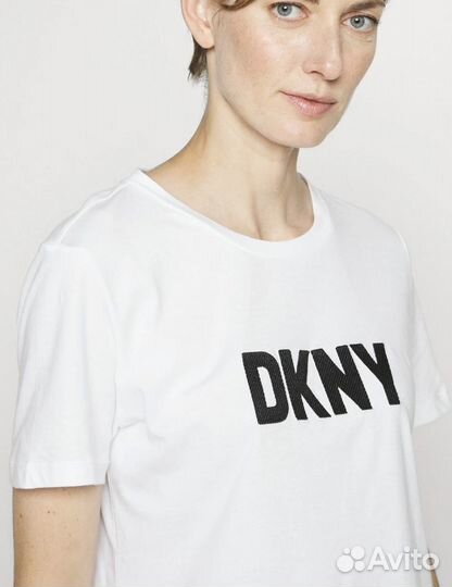 Футболка женская dkny базовая оригинал