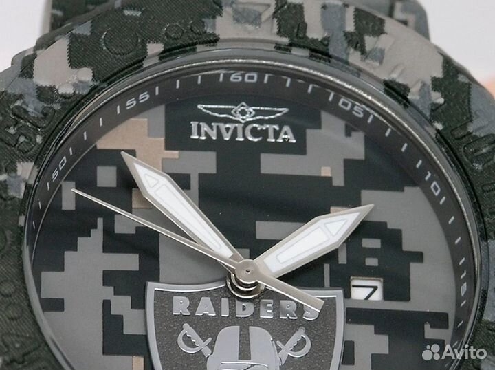 Invicta LAS vegas raiders military camo 52мм