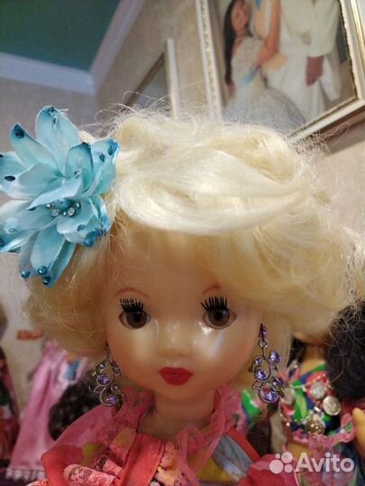 Кукла СССР редкая юля Неринга Литовская сср