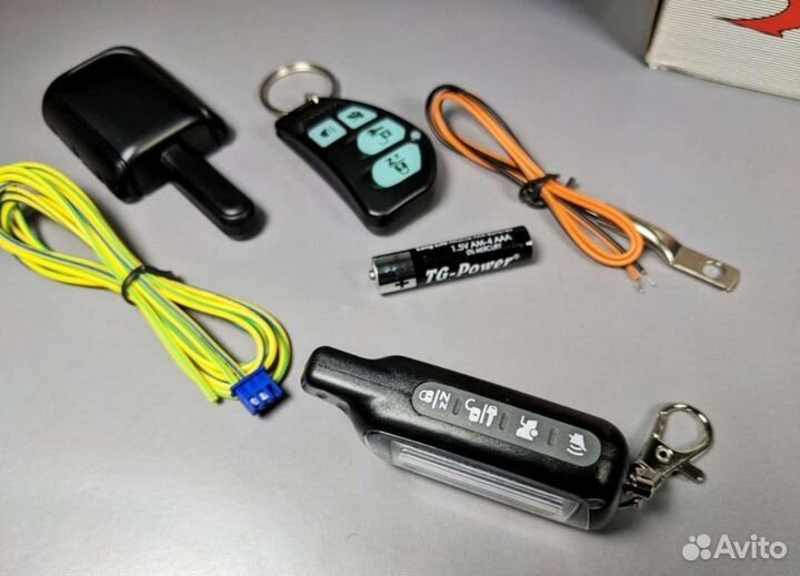 Автосигнализация с автозапуском Tomahawk X5 новая