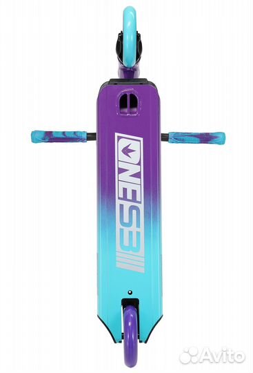 Самокат Blunt One S3 (фиолетовый-бирюзовый)