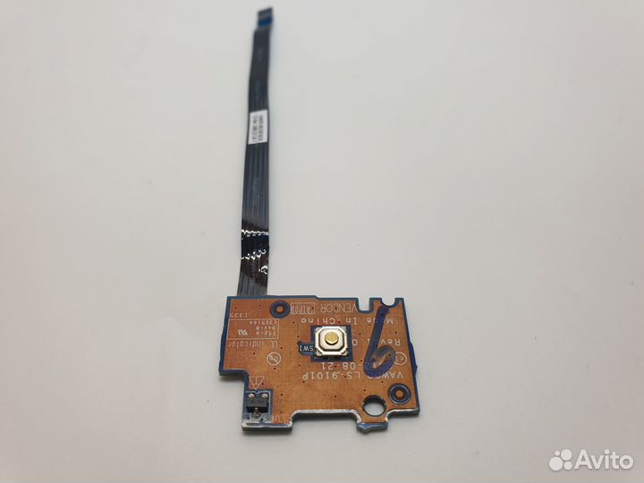 Кнопка включения Dell 15R 5537, LS-9101P