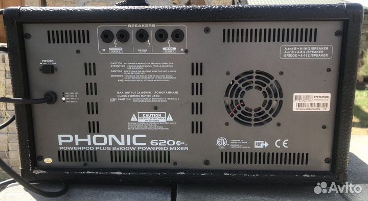 Микшер phonic powerpod 620 plus