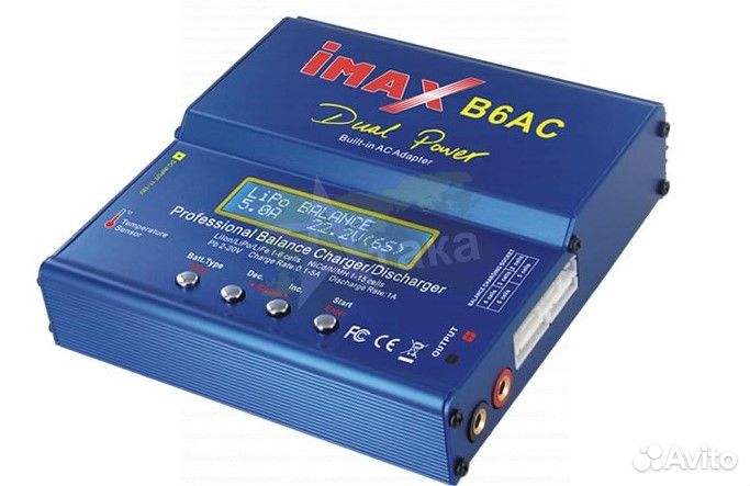 Зарядное устройство Imax B6AC (IPower) с блоком