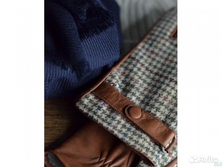 Кожаные мужские перчатки на заказ