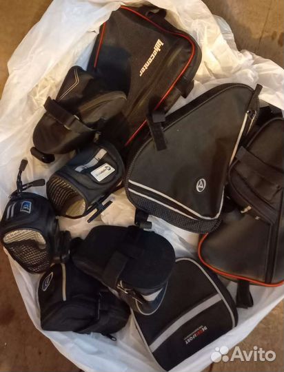 Грипсы/рога/фляги/сумки/Велокомпьютеры