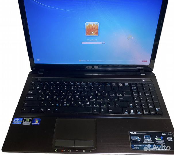 Ноутбук asus k53s