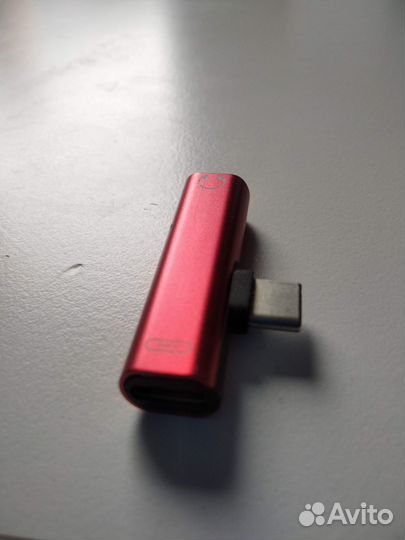 Аудио адаптер USB Type C на jack 3,5 мм + зарядка