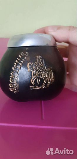 Набор для Матэ,Кубин.маракас,Старинная ложка