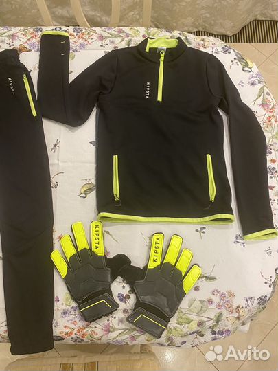 Спортивный костюм футбольный Kipsta 133-142 см