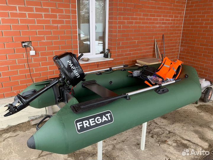 Лодка пвх Фрегат 280Е с мотором Parsun T2.6cbms