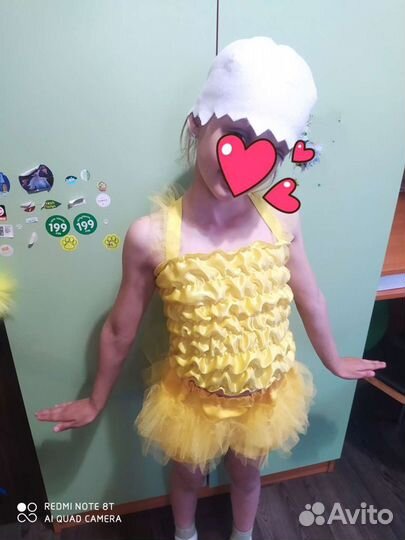 Костюм цыпленка