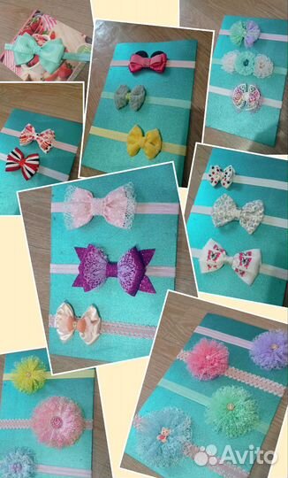 Повязочки детские для девочек-малышек