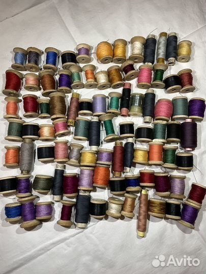 Нитки швейные СССР и современные
