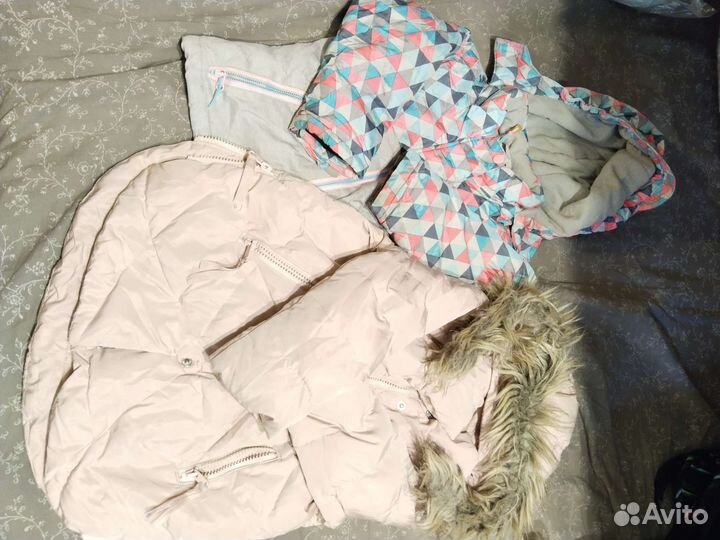 Большой пакет вещей для девочки