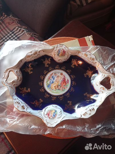 Фарфоровые блюда cobalt