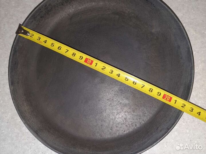 Чугунная сковорода ссср,клеймо Диаметр 22см