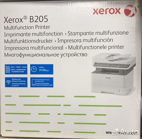 Xerox B205 с WI FI