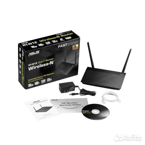 Wifi роутер asus RT-N12