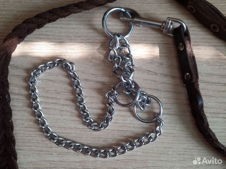 Ошейник с поводком для собак