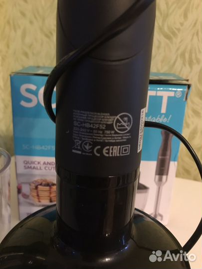 Кухонный процессор-блендер scarlet sc-hb42f52